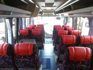 Bus Pariwisata Cipaganti - Interior